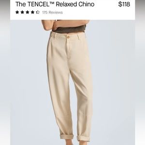 Everlane TENCEL relaxed chino